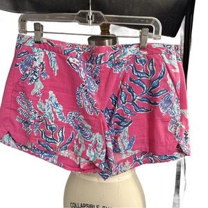 Lilly Pulitzer Pink Shorts Size 8